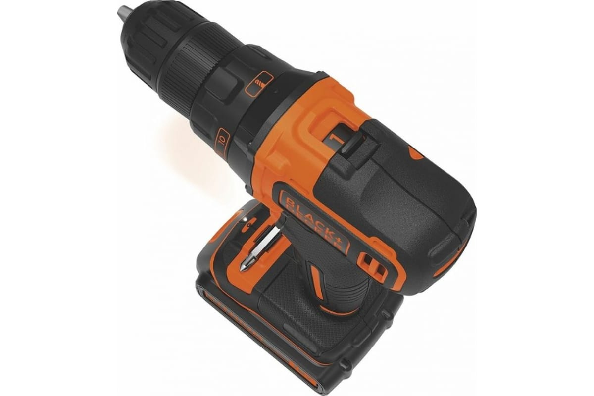 Аккумуляторная дрель-шуруповерт Black&Decker BDCDD186K1B