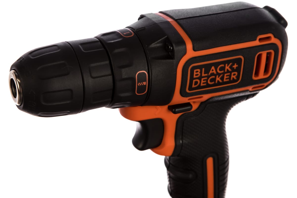 Аккумуляторная дрель-шуруповерт Black&Decker BDCDC18KB