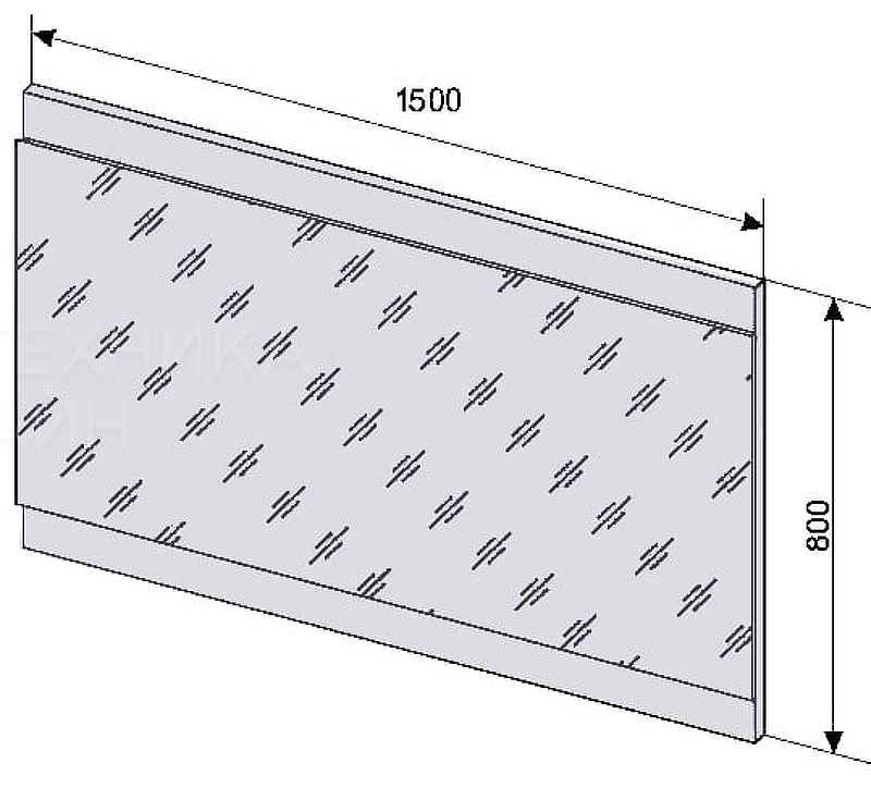 Зеркало Style Line Даллас 150x80 см белый СС-00002354