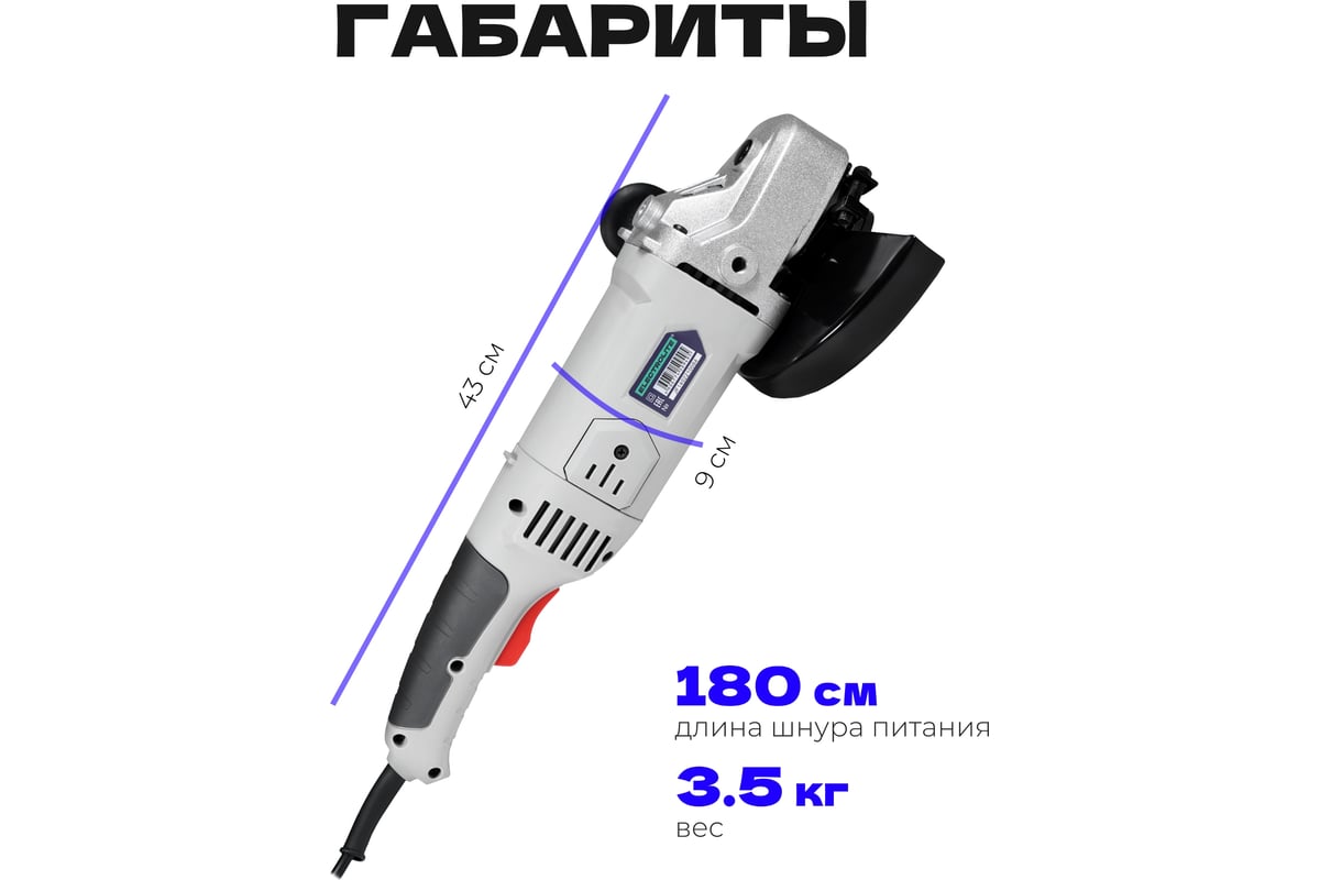 Шлифовальная машина Electrolite УШМ 1600 2470