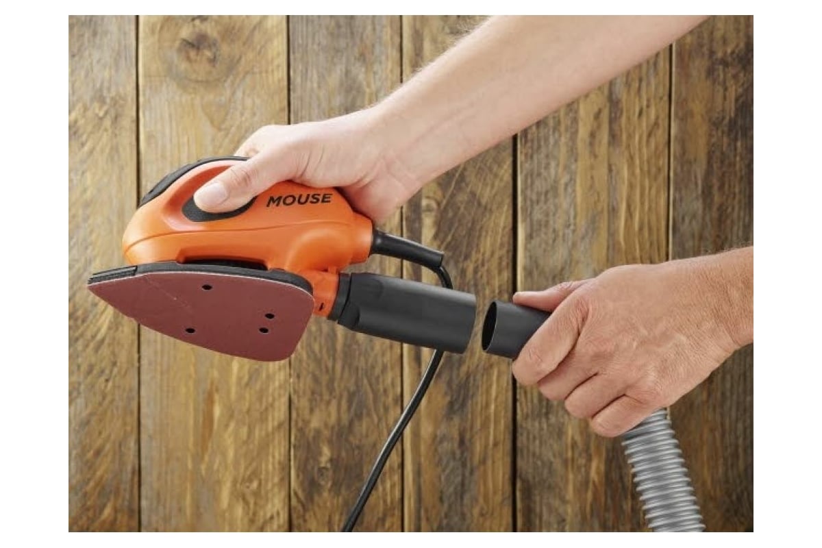 Дельтавидная шлифмашина Black&Decker Mouse BEW230-QS