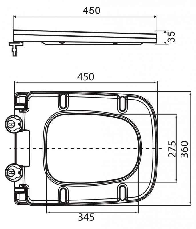 Крышка-сиденье Belbagno Ardente-C BB3202SC-MB, с микролифтом, матовый черный