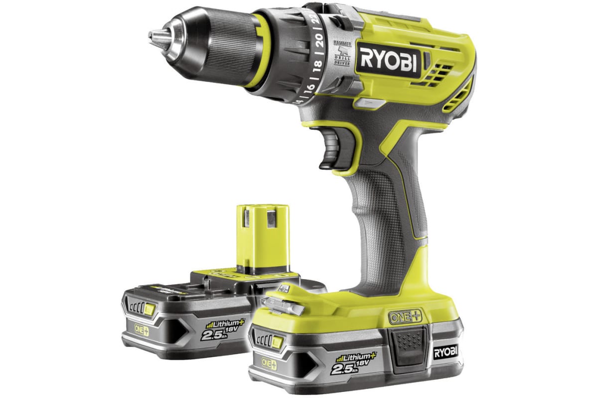 Ударная дрель-шуруповерт Ryobi ONE+ R18PD31-225S 5133003433