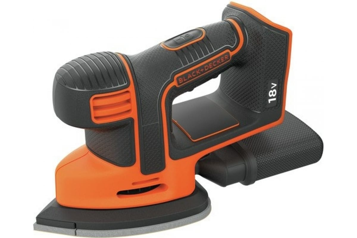 Аккумуляторная дельтавидная шлифмашина Black&Decker BDCDS18N