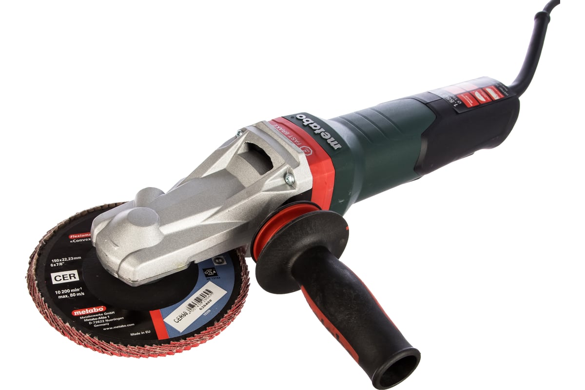 Угловая шлифмашина Metabo WEPBF 15-150 Quick 613085000