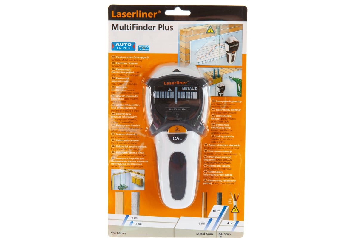 Универсальный прибор для обнаружения дерева Laserliner MultiFinder Plus 080.965A