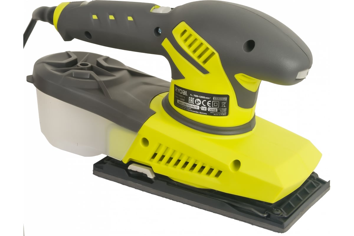 Вибрационная шлифмашина Ryobi ESS280RV 5133000534