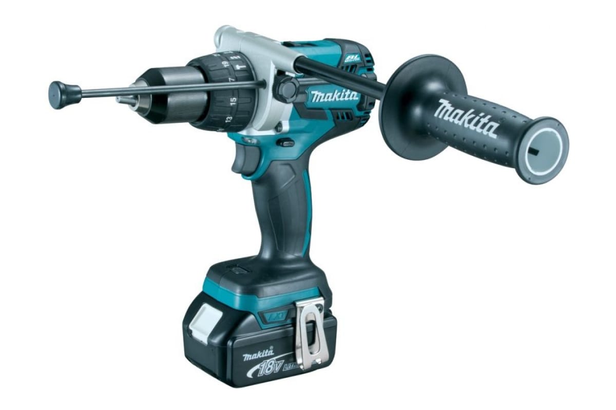 Аккумуляторная ударная дрель Makita DHP481RTE