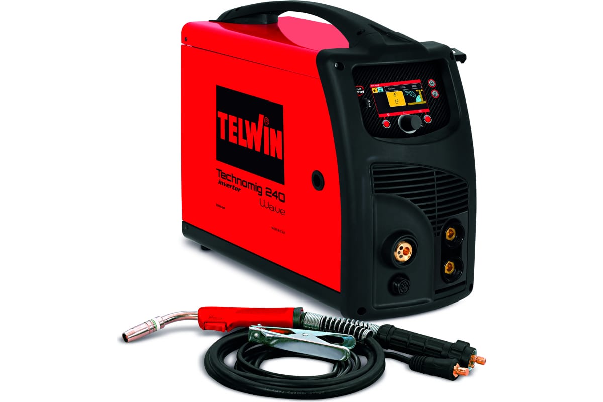 Сварочный импульсный полуавтомат Telwin TECHNOMIG 240 WAVE 816076