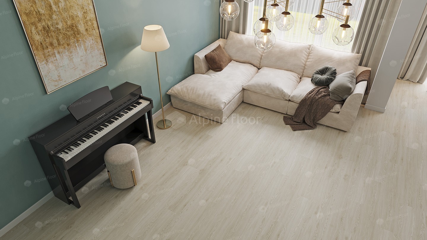 SPC ламинат Alpine Floor Solo Модерато 1220x183x3.5 мм, ECO 14-11-R