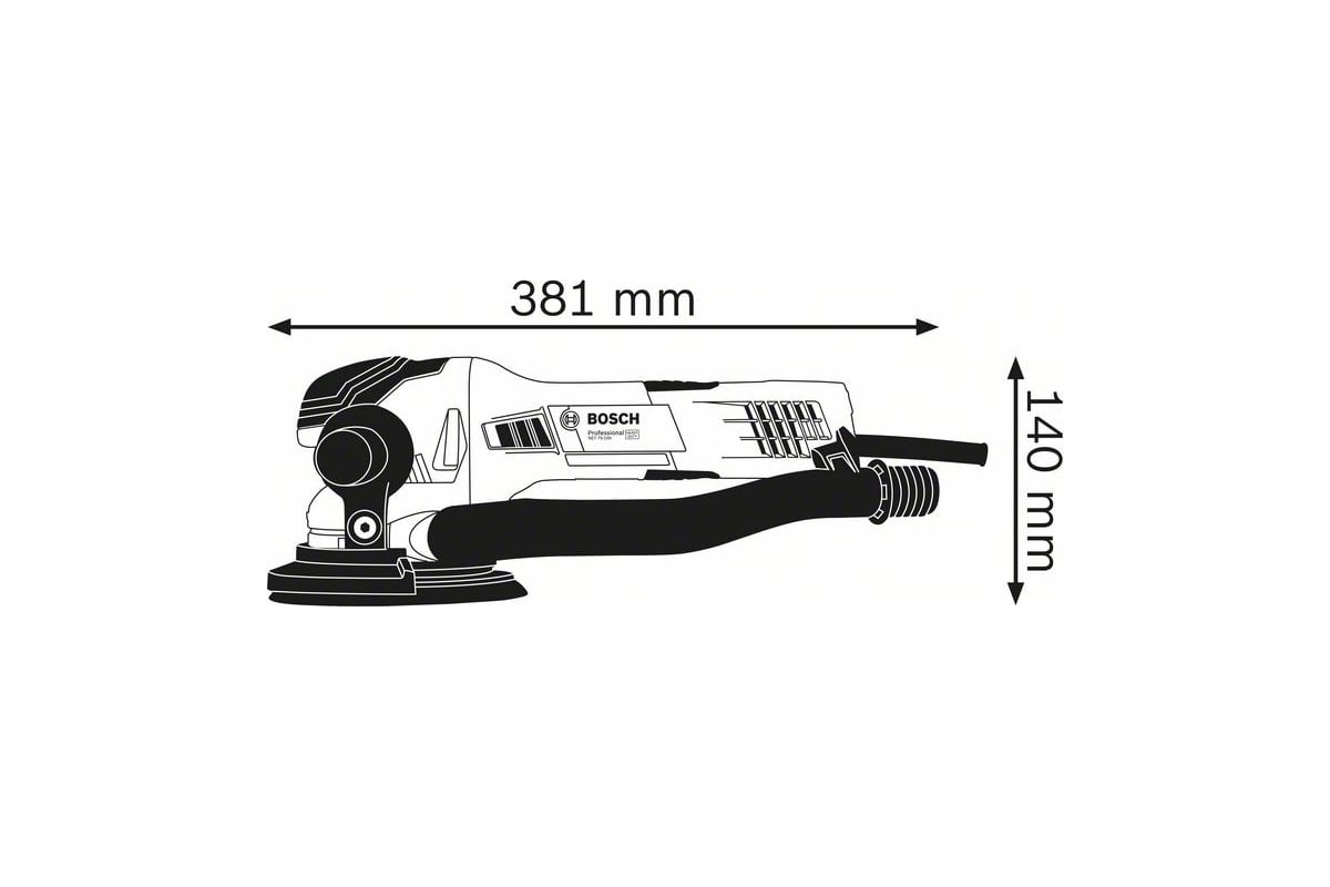 Эксцентриковая шлифмашина Bosch GET 75-150 0601257100