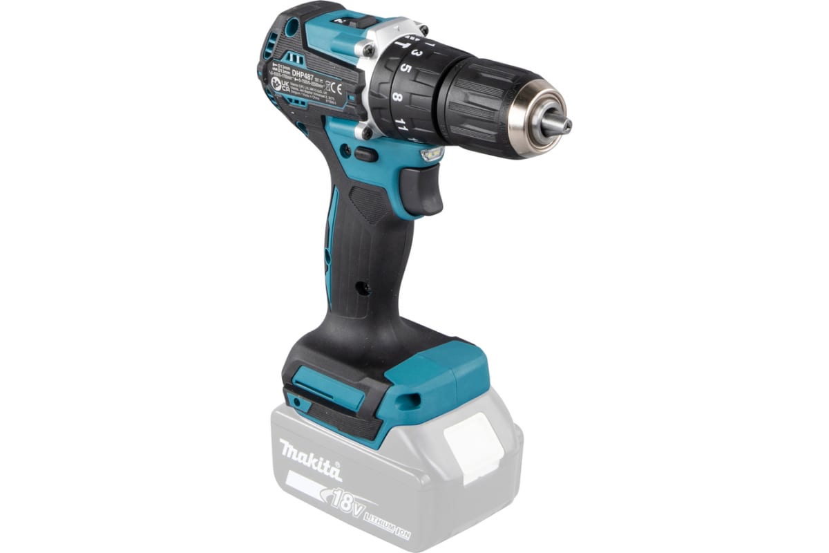 Аккумуляторная ударная дрель-шуруповерт Makita DHP487Z