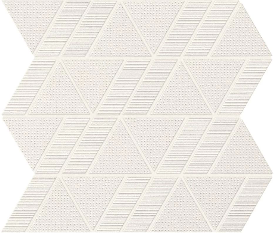 Плитка Atlas Concorde Aplomb White Mosaico Triangle 30,5x31,5 см, A6SP