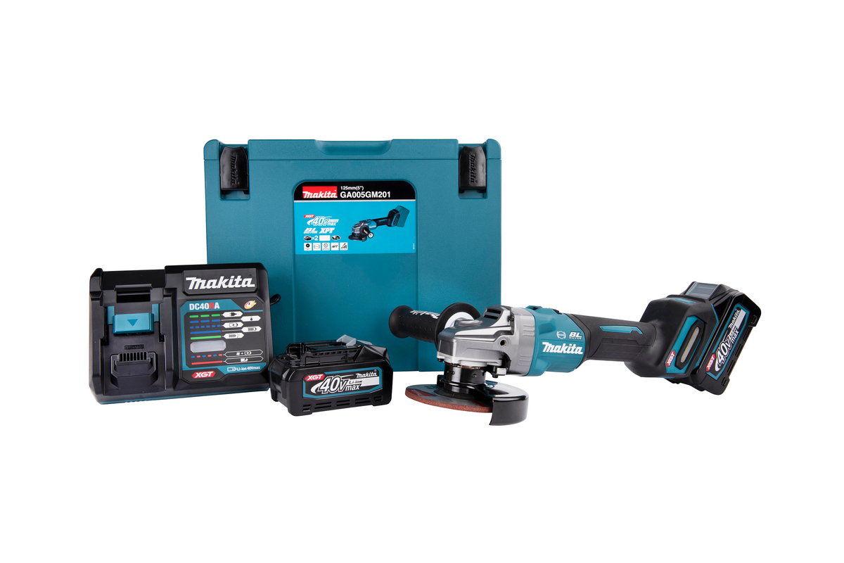 Угловая шлифовальная машина Makita XGT GA005GM201 199370