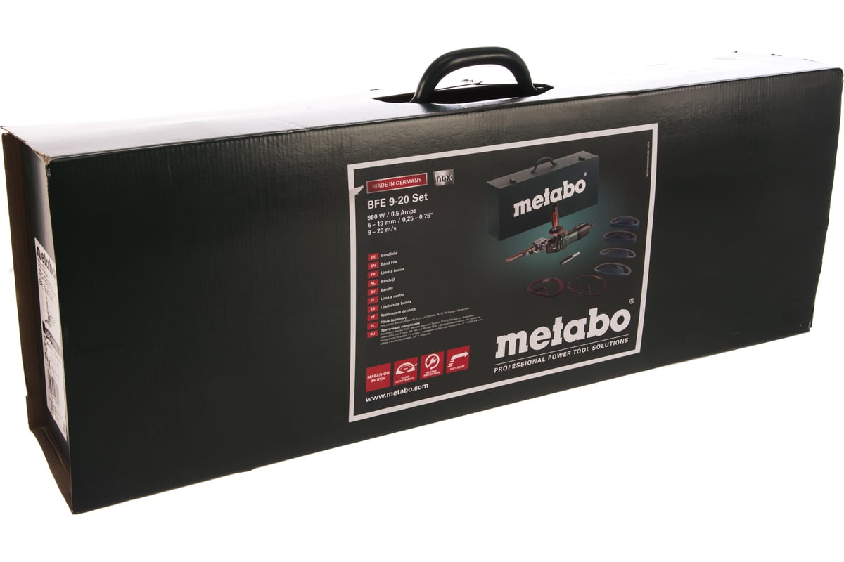 Ленточный напильник Metabo BFE 9-20 Set 602244500