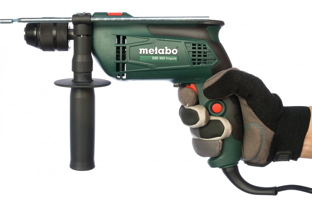 Ударная дрель Metabo SBE 650 Impuls 600672500