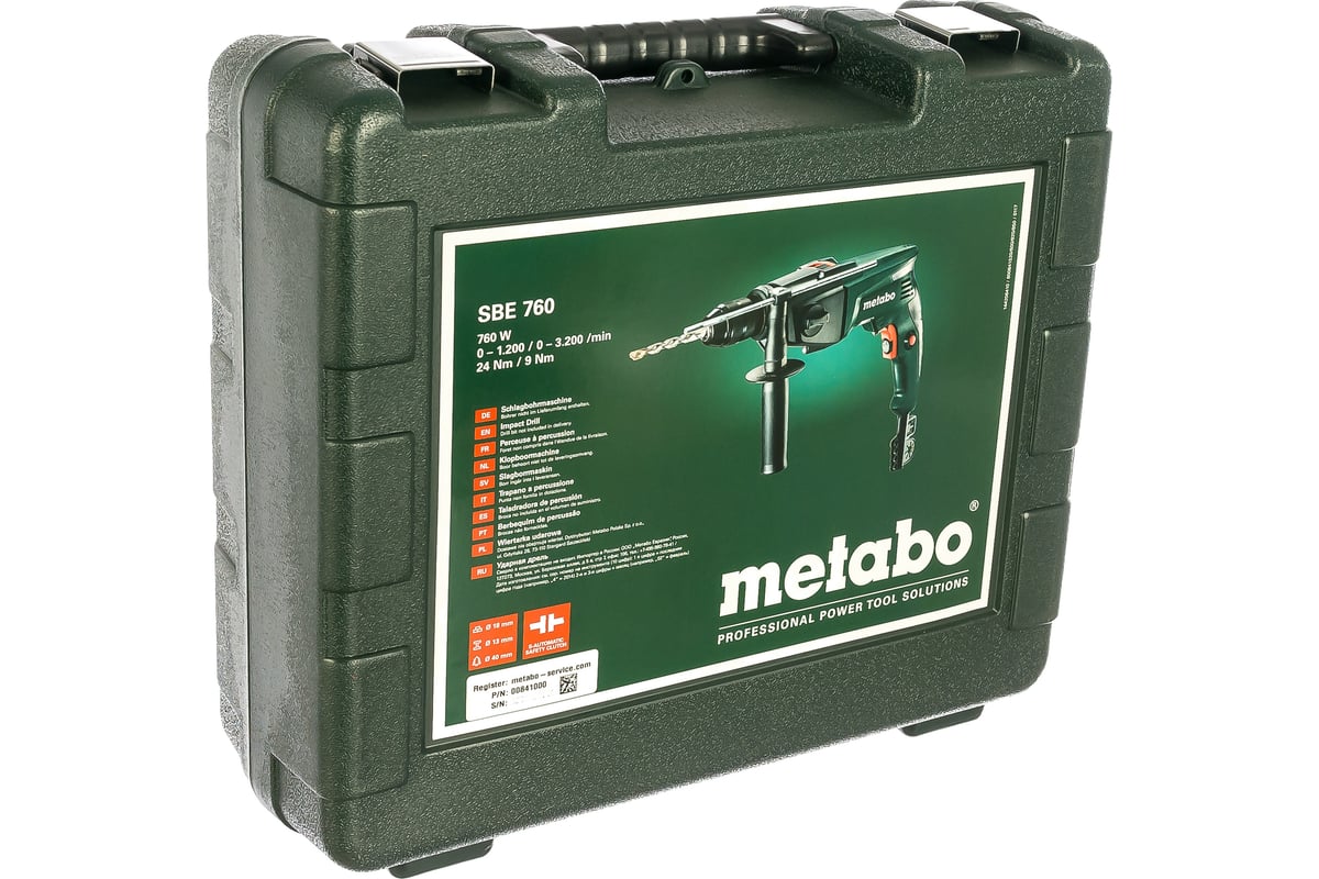 Ударная дрель Metabo SBE 760 600841850