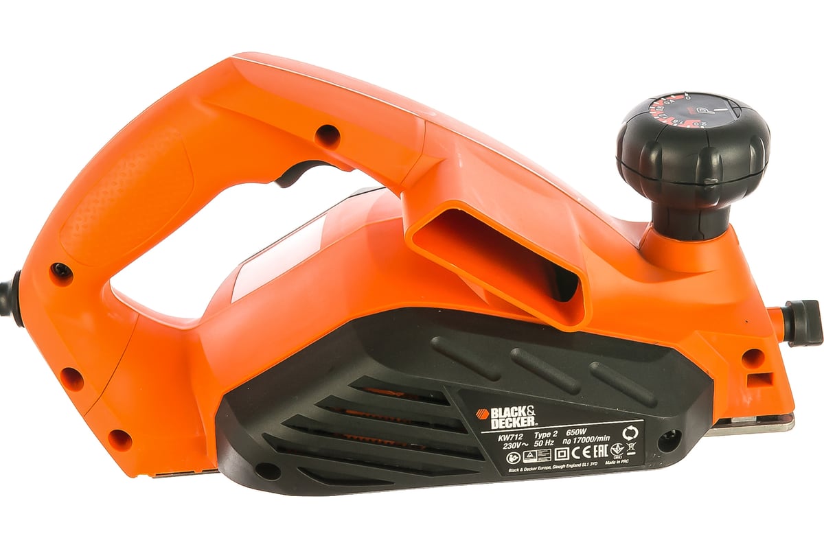 Электрический рубанок Black&Decker KW 712 KA