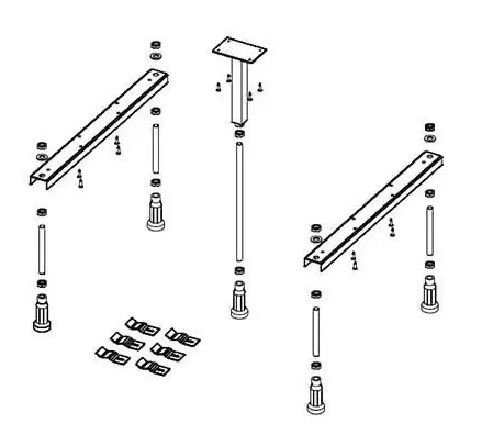Ножки для поддона Riho POOTSET09