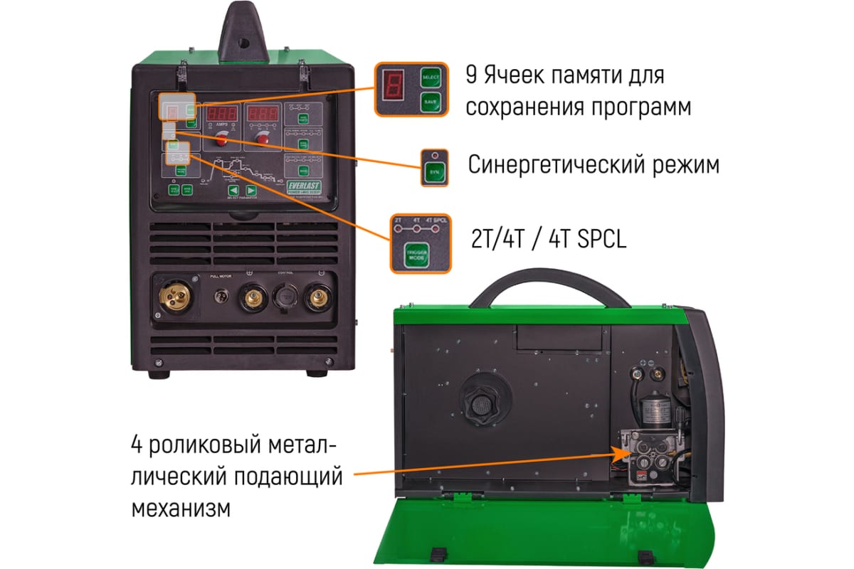 Сварочный полуавтомат Everlast poweri-mig 253dpi 2EV253DPI