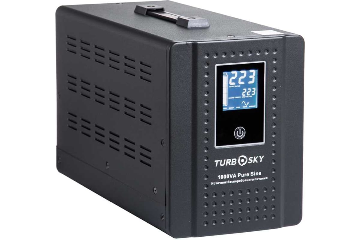 Источник бесперебойного питания Turbosky 1000VA Pure Sine 346