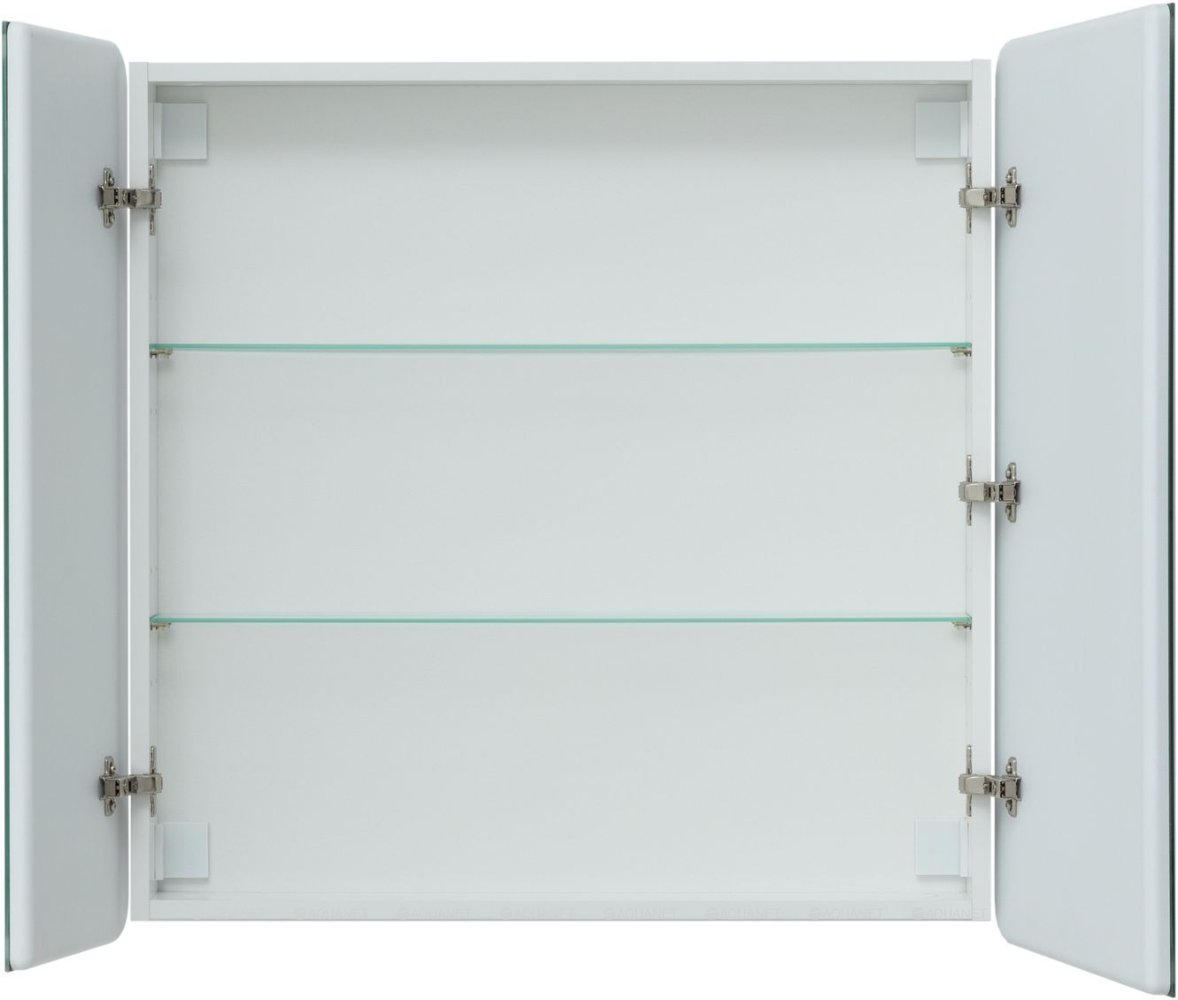 Зеркальный шкаф Aquanet Оптима 70 с LED подсветкой