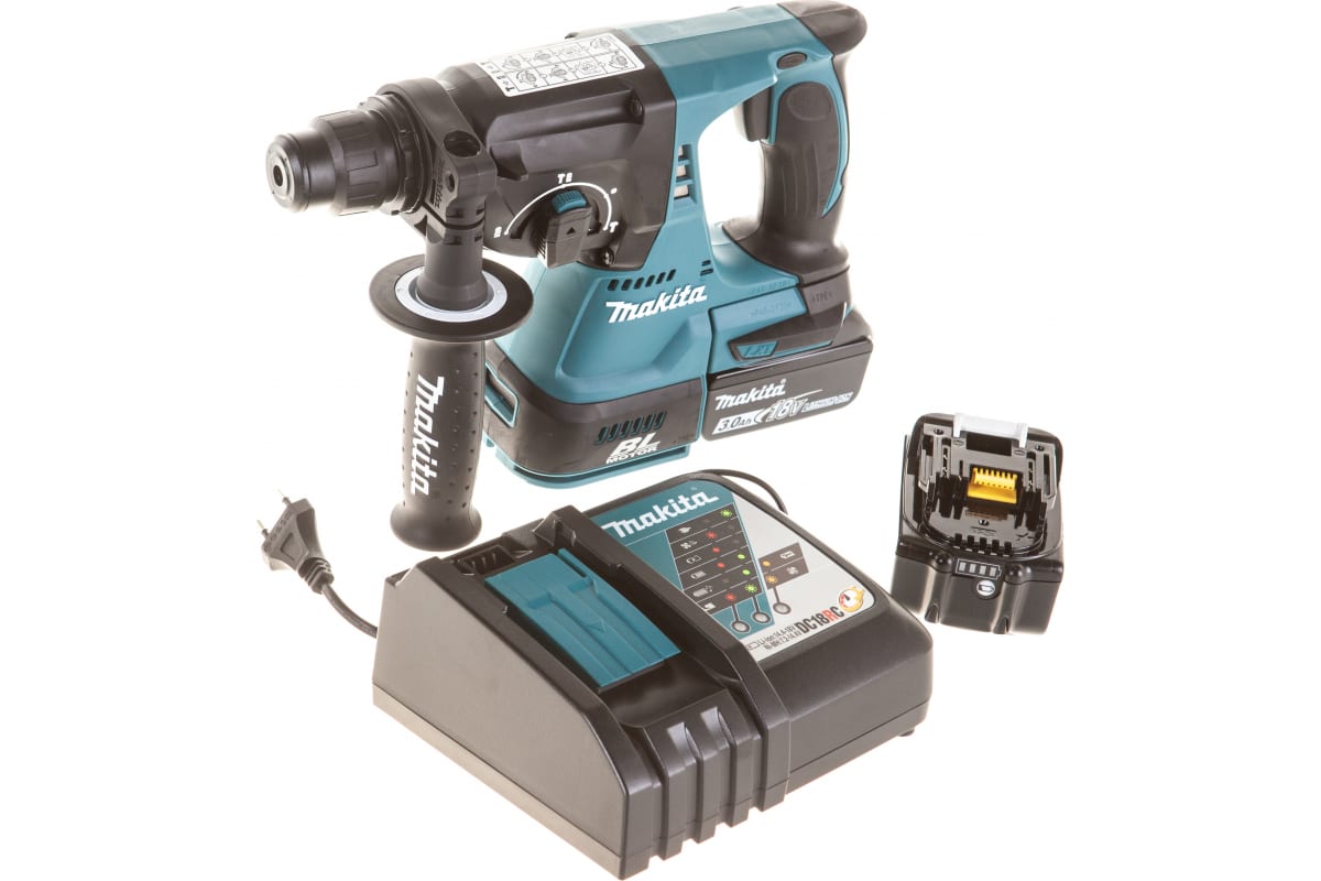 Аккумуляторный перфоратор Makita LXT DHR242RFE