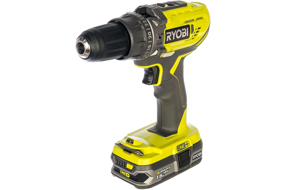 Ударная дрель-шуруповерт Ryobi ONE+ R18PD3-215S 5133003339