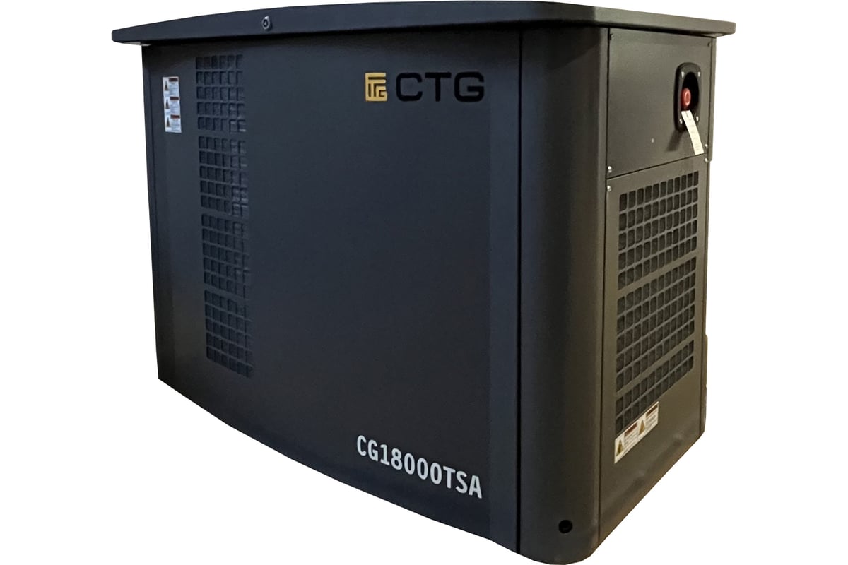 Электроагрегат газопоршневой CG18000TSA в кожухе CTG 4687204619076