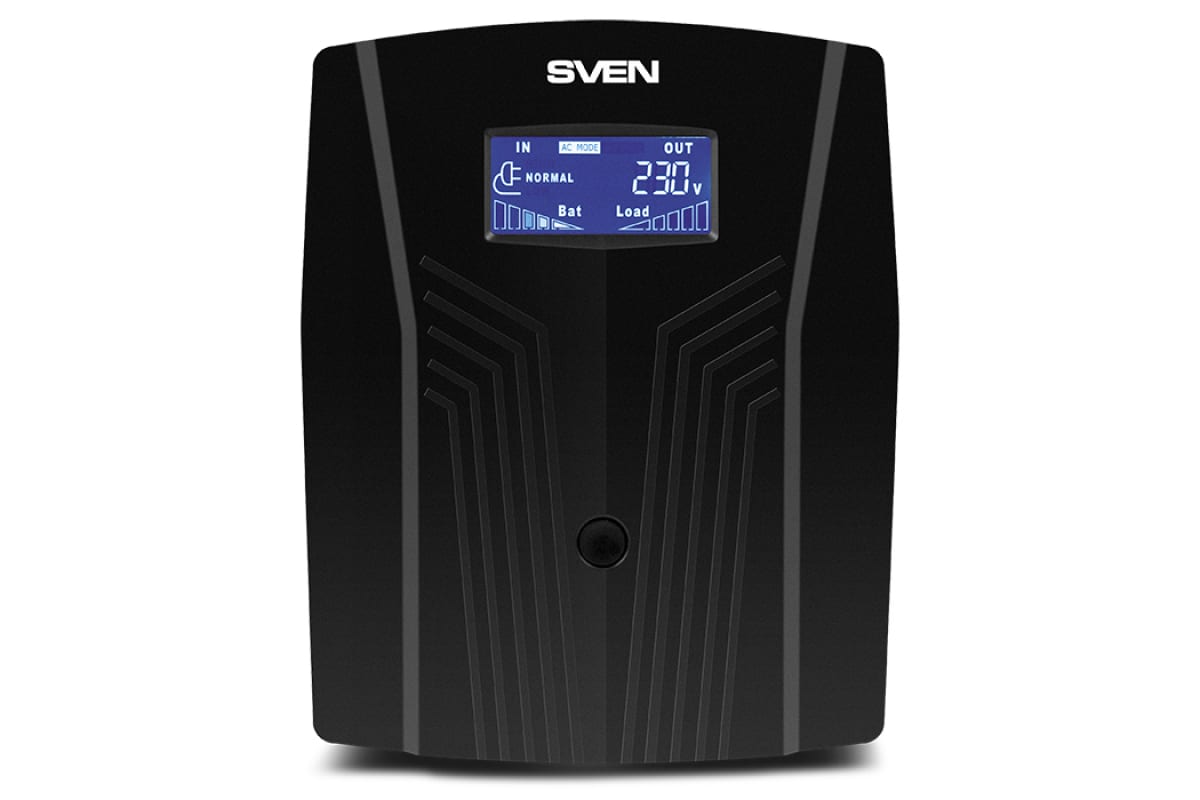 Источник бесперебойного питания SVEN Pro 1500 LCD, USB SV-013875