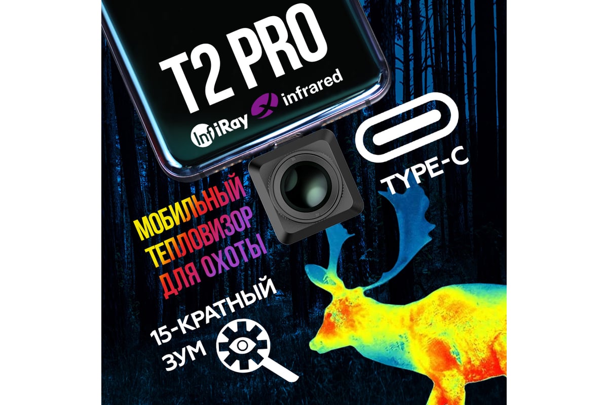 Тепловизор для смартфона InfiRay XINFRARED T2 Pro 9814