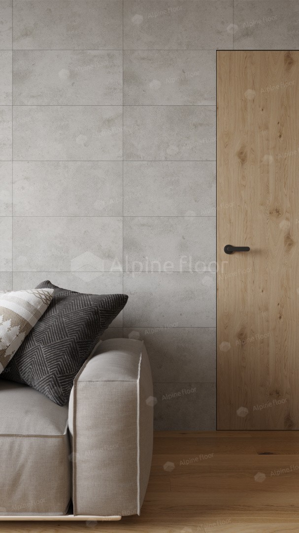 Настенная кварц-виниловая плитка Alpine Floor Wall Дорсет 609,6x304,8x1 мм, ECO 2004-7