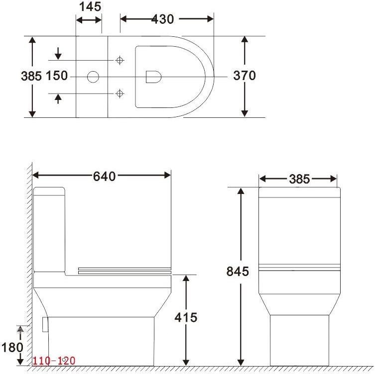 Чаша для унитаза Aquanet Rimless Logic-C CL-12339