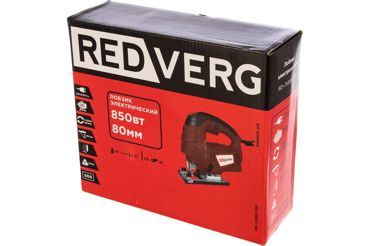 Лобзик Redverg RD-JS850-100 5022677