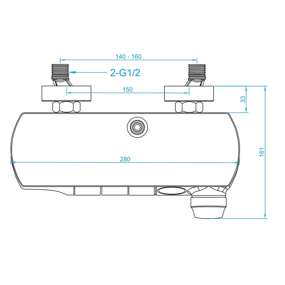 Душевая стойка RGW Shower Panels SP-33G золото