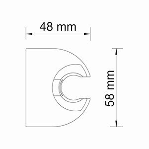 Держатель для душа WasserKRAFT A009