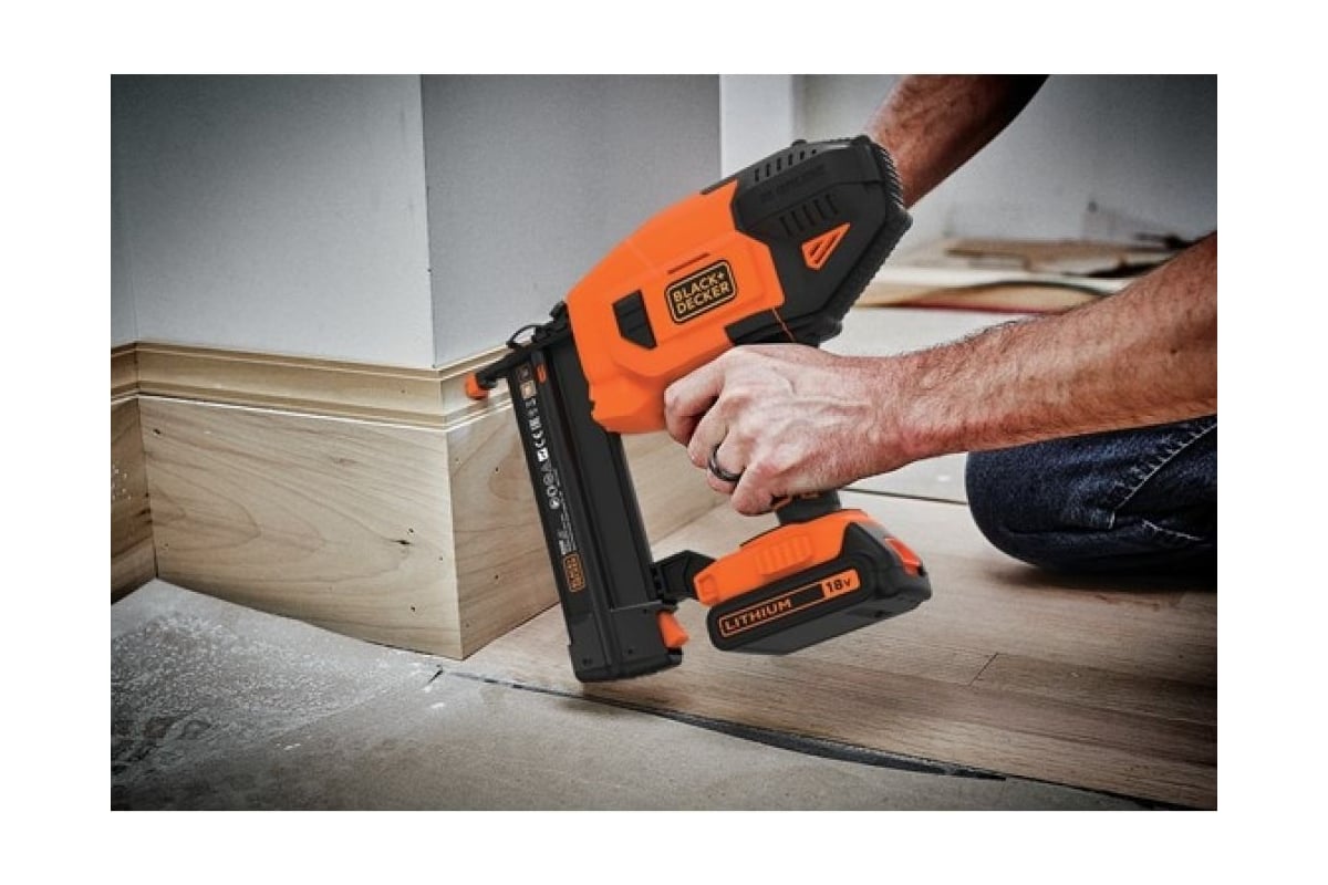 Нейлер Black&Decker 18В BCNG01D1-QW