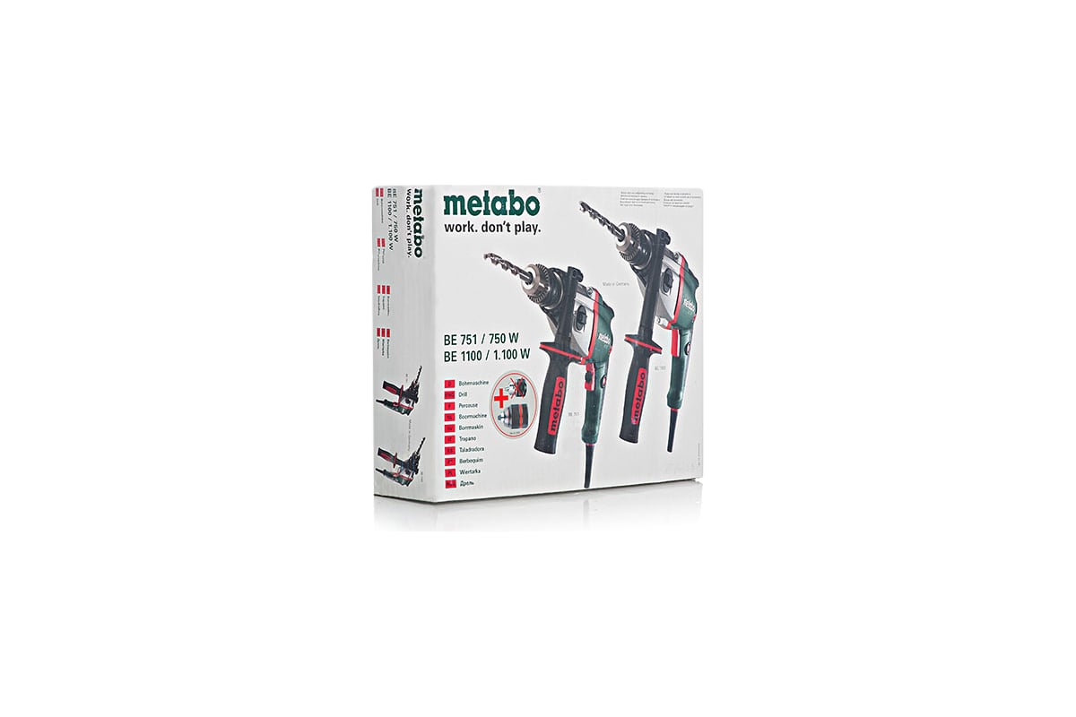 Дрель Metabo BE 751 600581810