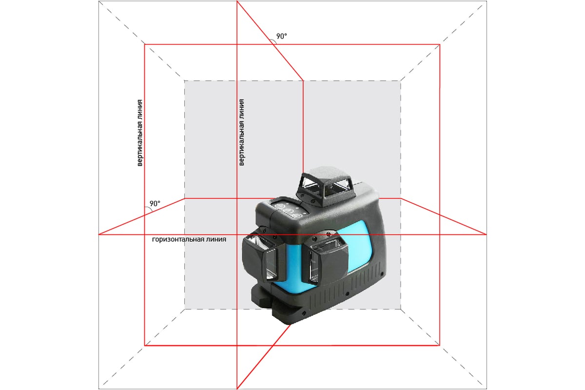 Построитель лазерных плоскостей Instrumax 3D IM0113