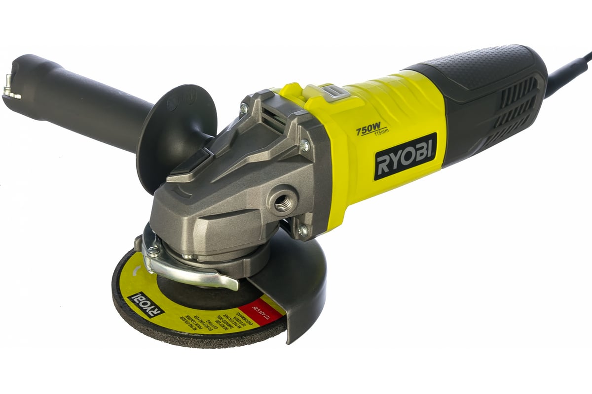 Углошлифмашина Ryobi 750W RAG750-115G 5133002489