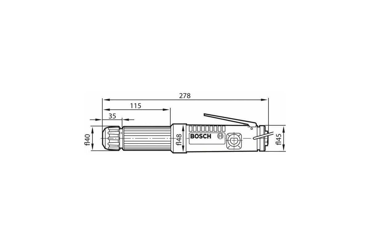 Пневматический шуруповерт Bosch 0.607.460.001