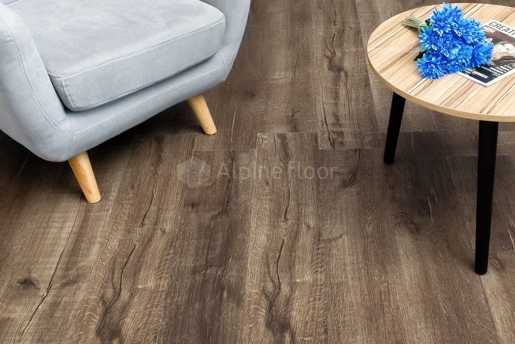 SPC ламинат Alpine Floor Real Wood Дуб Vermont 1220x183x6,0 См, ECO 2-3 MC