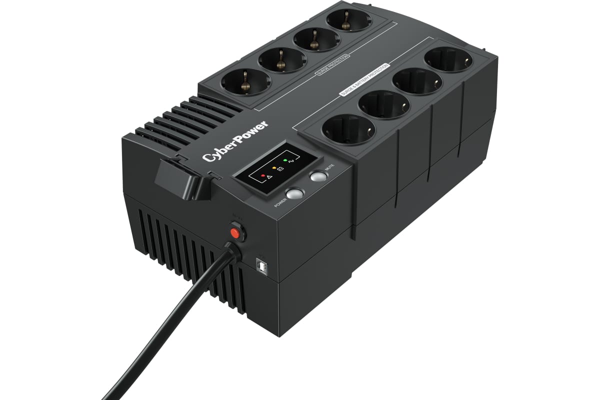 Источник бесперебойного питания Cyberpower Line-Interactive 850VA/480W USB 4+4 EURO BS850E