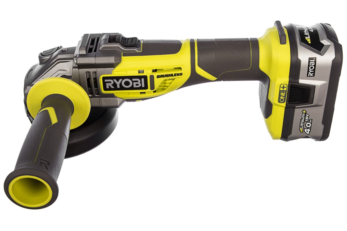 Бесщеточная углошлифмашина Ryobi ONE+ R18AG7-140S 5133004231