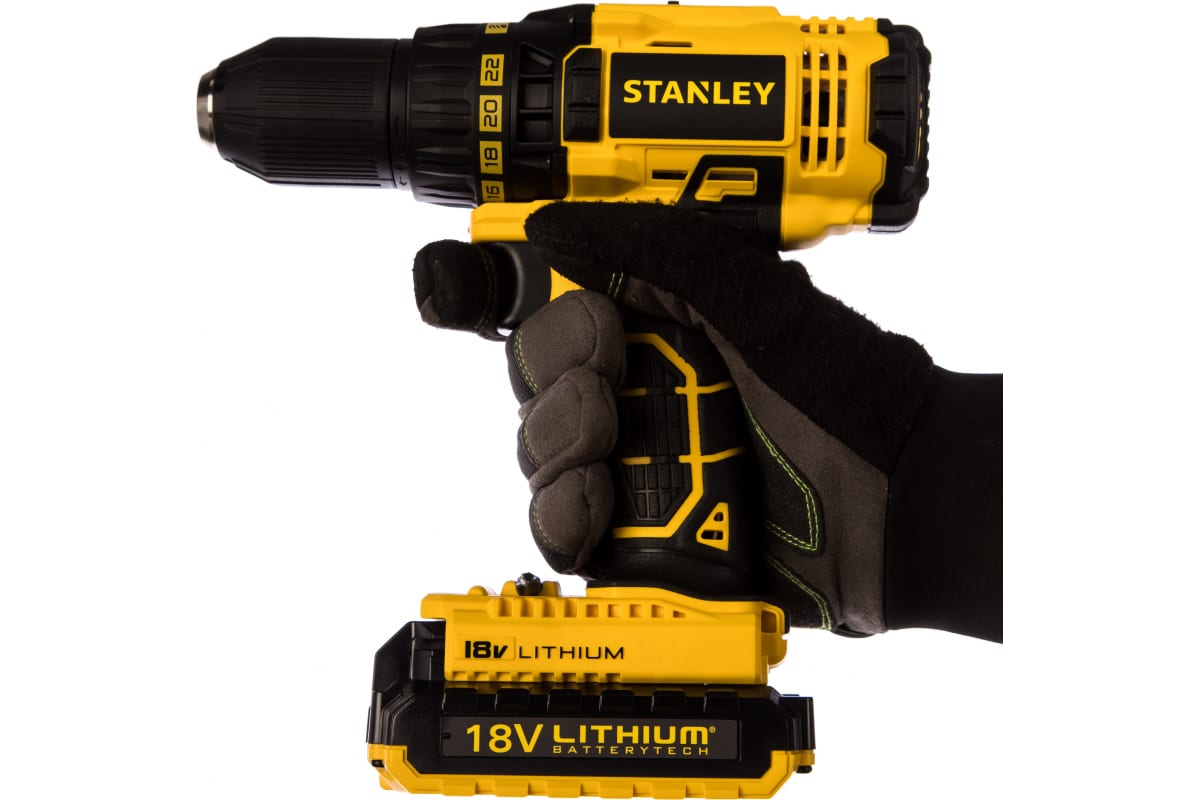 Дрель-шуруповерт Stanley SCD20S2K