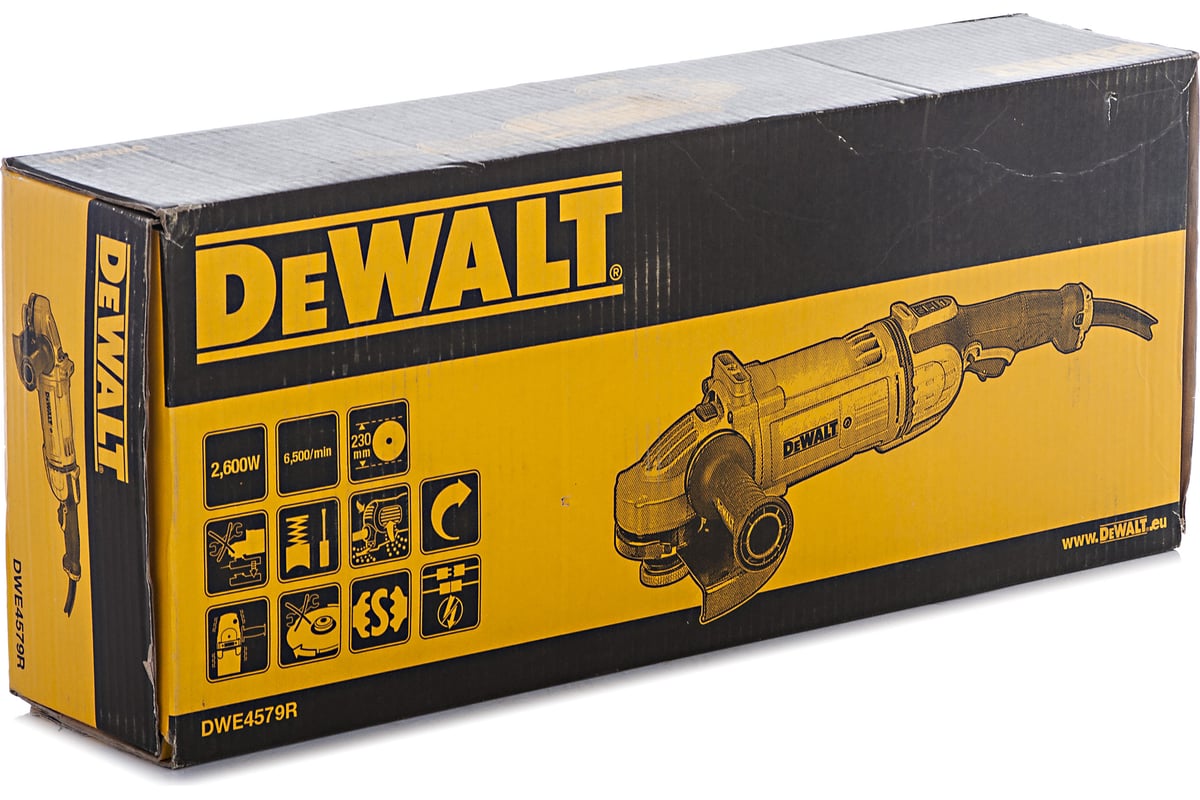 Угловая шлифмашина DeWalt DWE 4579R