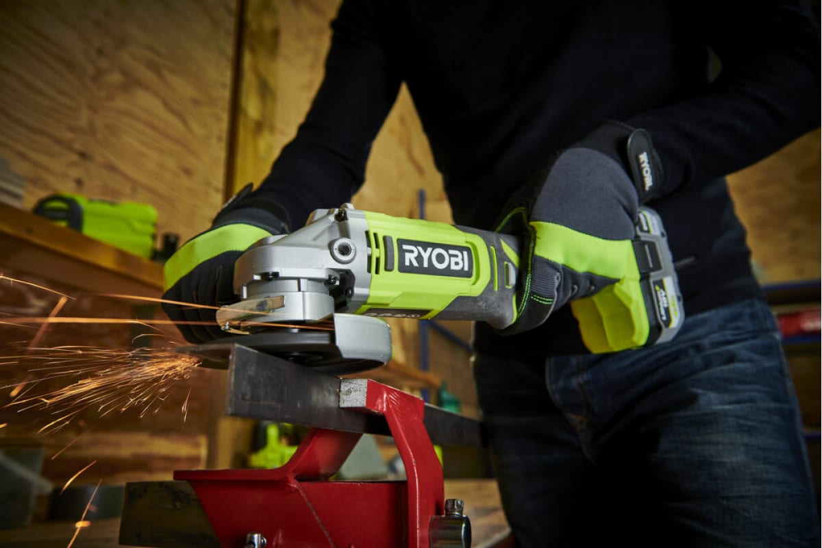 Углошлифмашина Ryobi ONE+ RAG18115-0 5133005402