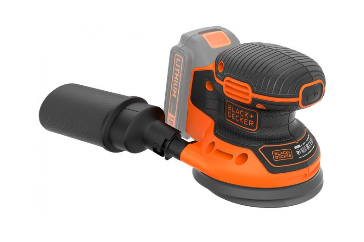 Аккумуляторная эксцентриковая шлифмашина Black&Decker BDCROS18N