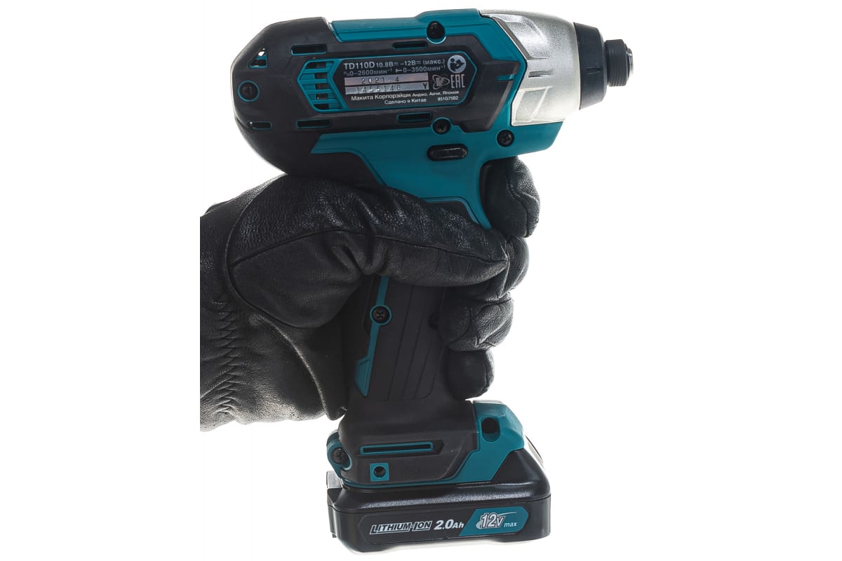 Аккумуляторный шуруповерт Makita TD110DWAE