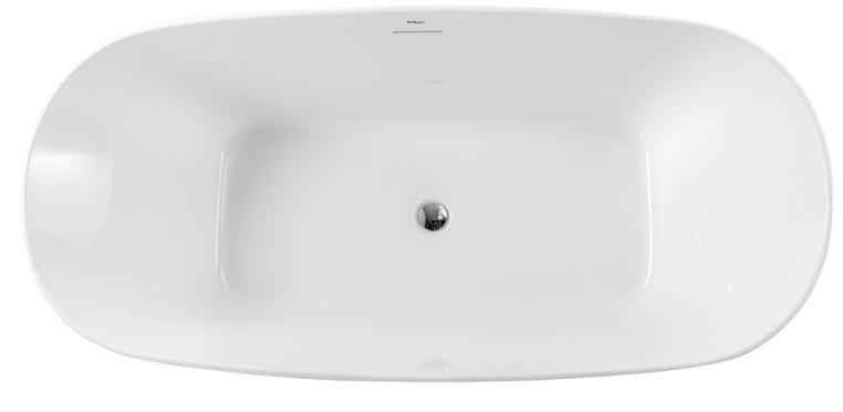 Акриловая ванна BelBagno BB415-1700-800 170x80 белый